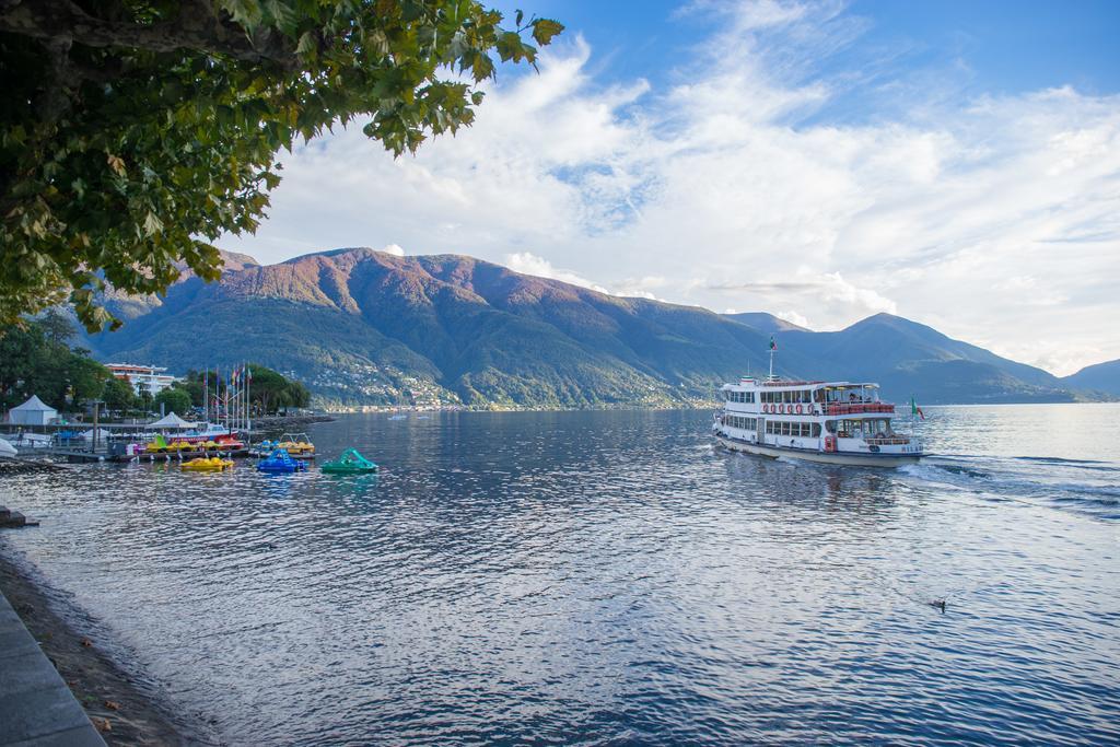 Hotel Al Faro Ascona Exterior foto